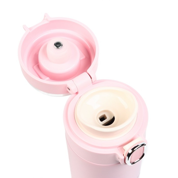 Термос, 400 мл, Simple "Пульс", сохраняет тепло 8 ч, термометр, 20.5 х 6.3 см