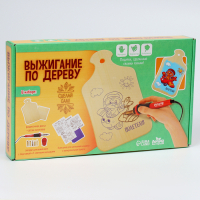 Набор для выжигания и росписи по дереву &laquo;Поиграем!&raquo;