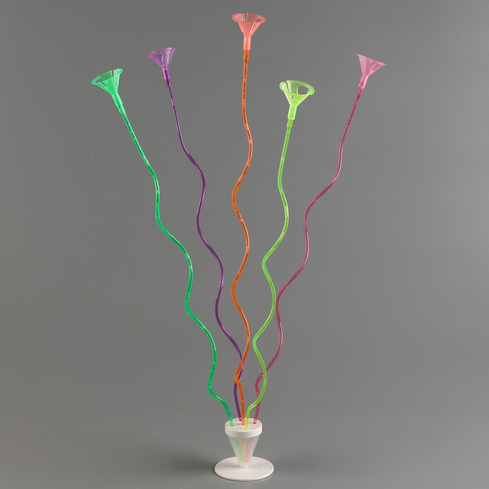 Набор &laquo;ВОЛНА&raquo;, палочка+держатель+подставка, набор 5 шт., МИКС