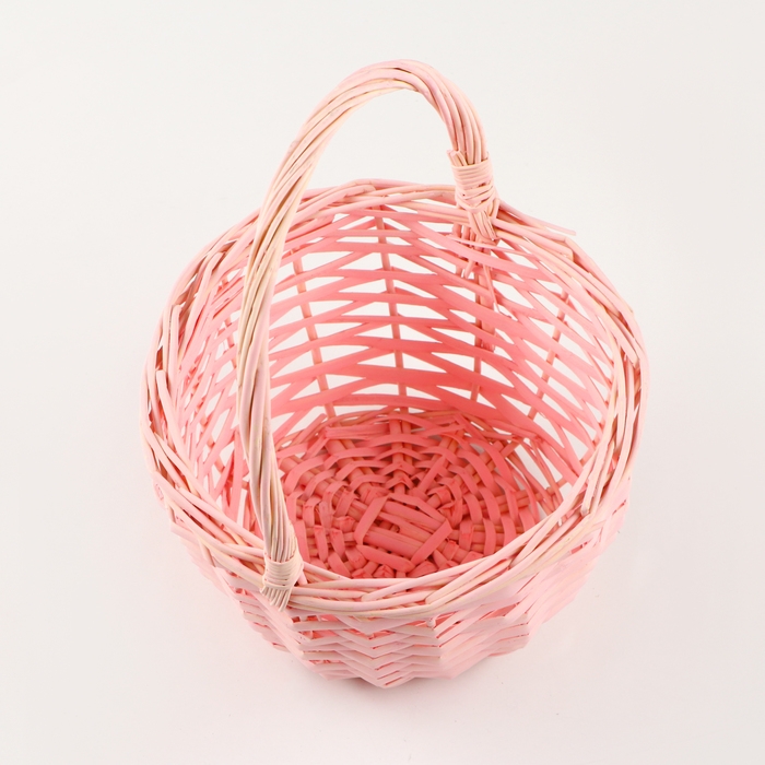 Корзина плетеная, 20&times;20&times;11,5/25 см, ива