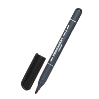 Маркер перманентный 3.3 мм Centropen 2836, линия 2 мм, цвет чёрный Маркер перманентный 3.3 мм Centropen 2836, линия 2 мм, цвет чёрный