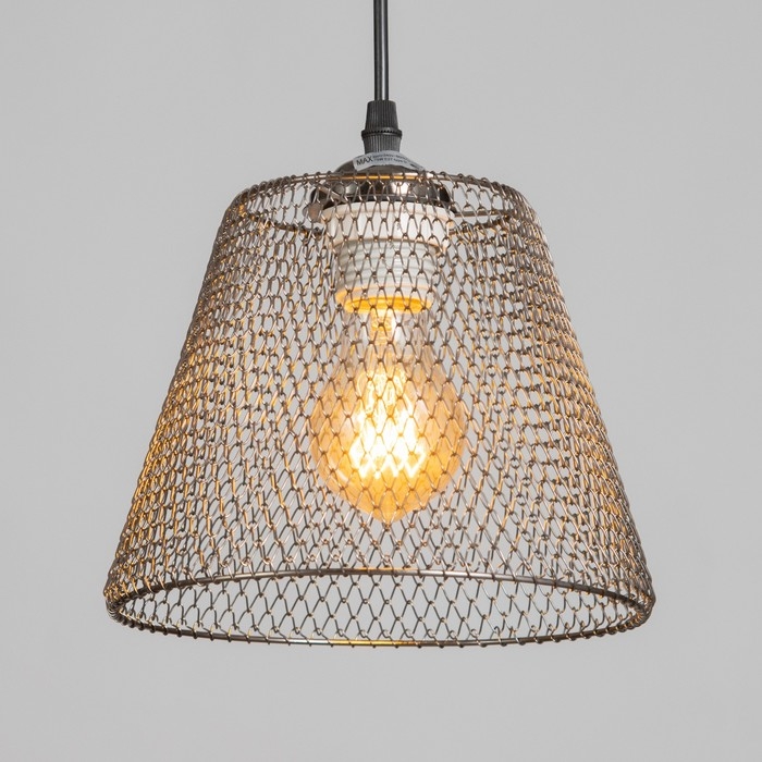 Светильник "Бенни" 1х40Вт Е27 Черный 20х20х80(20)см