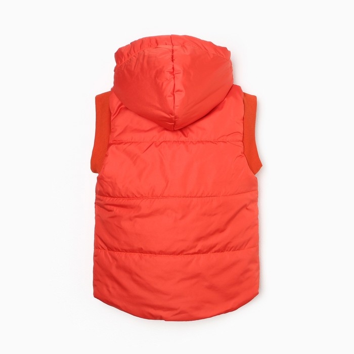 Жилет детский, цвет персик, рост 98 см