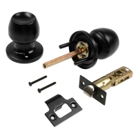 Защелка 1101, пустая, цвет матовый черный Защелка 1101, пустая, цвет матовый черный