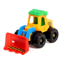 Набор тракторов «Весёлая стройка», инерционные, в наборе 6 шт., цвет МИКС Набор тракторов «Весёлая стройка», инерционные, в наборе 6 шт., цвет МИКС