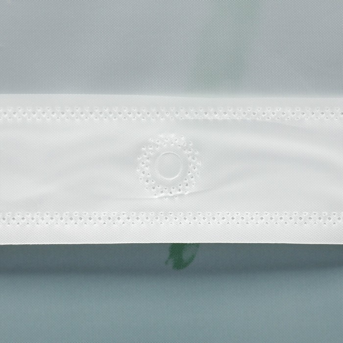 Штора для ванной Доляна &laquo;Синие маки&raquo;, 180&times;180 см, EVA