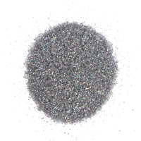 Декоративные блёстки LUXART LuxGlitter (сухие), 20 мл, размер 0.2 мм, голографическое серебро