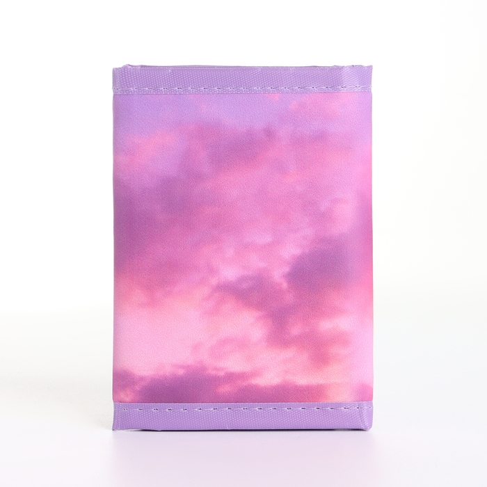 Кошелёк детский на липучке &laquo;Выбражулька&raquo;, цвет розовый