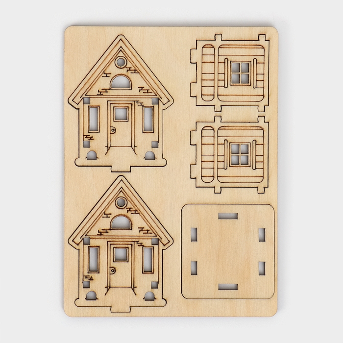 Подставка под зубочистки Доляна &laquo;Домик&raquo;, 5&times;5&times;7 см