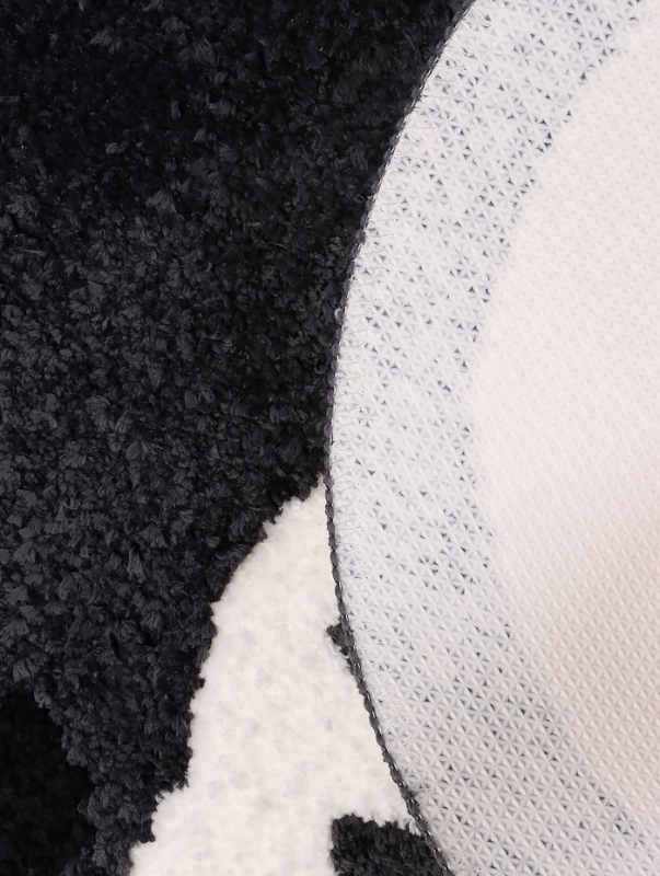 Коврик Доляна Kitty, 55&times;64 см, ворс 1 см, микрофибра, белый