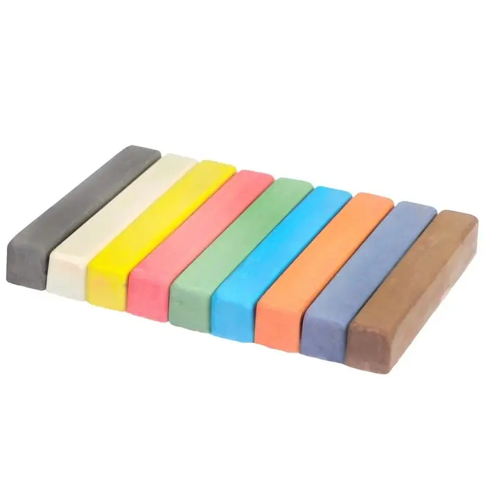 Мелки цветные школьные 9 шт. &laquo;Щенячий патруль&raquo;, прямоугольные