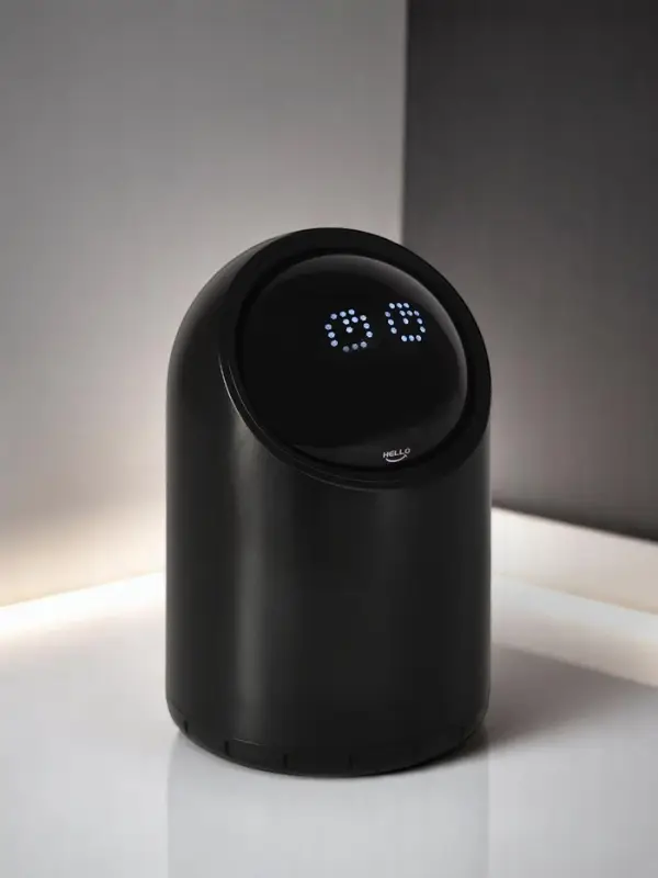 Ведро для мусора сенсорное, 2 л, цвет черный