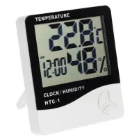 Термометр LTR-14, электронный, датчик температуры, датчик влажности, белый