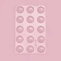 Форма для шоколада и конфет &laquo;Полусфера&raquo;, 22&times;13 см, 15 ячеек, d=3 см, прозрачная