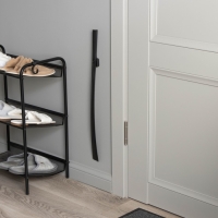 Ложка для обуви с магнитным держателем, 61,5&times;4,1&times;2 см, цвет черный