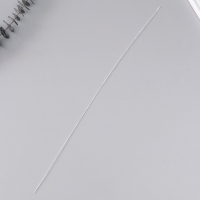 Проволока для изготовления искусственных цветов "Белая" длина 40 см сечение 0,07 см набор 50 шт 10 Проволока для изготовления искусственных цветов "Белая" длина 40 см сечение 0,07 см набор 50 шт 10