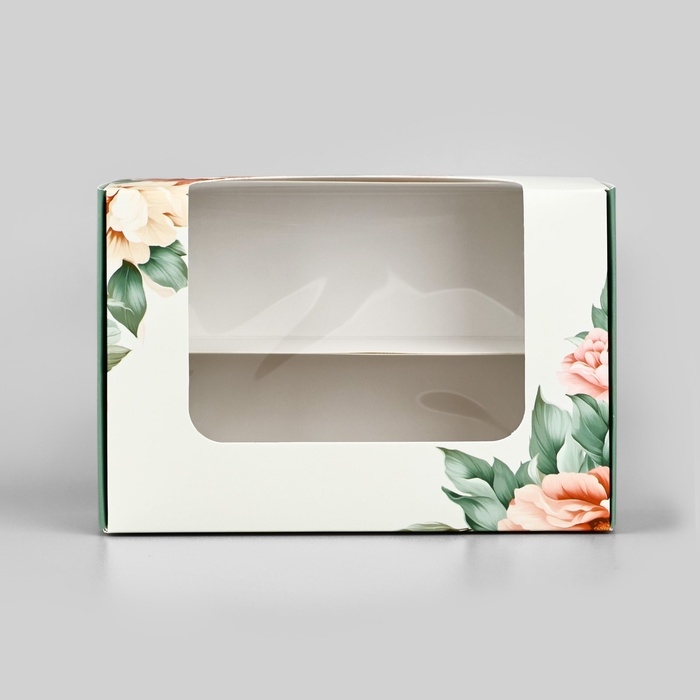 Коробка для эклеров с вкладышами &laquo;Самой милой&raquo;, 15 х 10 х 5 см