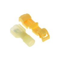 Клемма Т-образная, прокалывающий тип, под провод 2.5-4 мм2, желтый, набор 10 шт