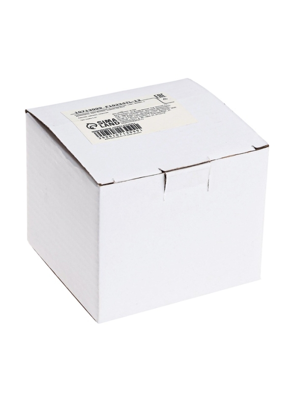 Светильник светодиодный встраиваемый, 12Вт, 6500К, с драйвером, D65, белый