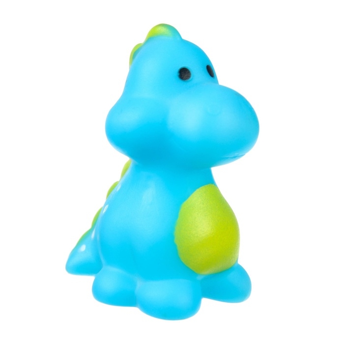 Набор резиновых игрушек для ванны &laquo;Динопарк&raquo;, с пищалкой, 6 шт, виды МИКС, Крошка Я