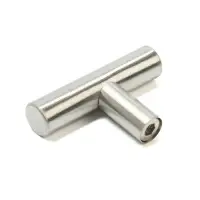 Ручка-кнопка CAPPIO PK332 LIGHT, d=12 мм, цвет сатиновый никель