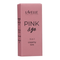 Кремовый тинт LavelleCollection Pink & Go 3 в 1, тон 01