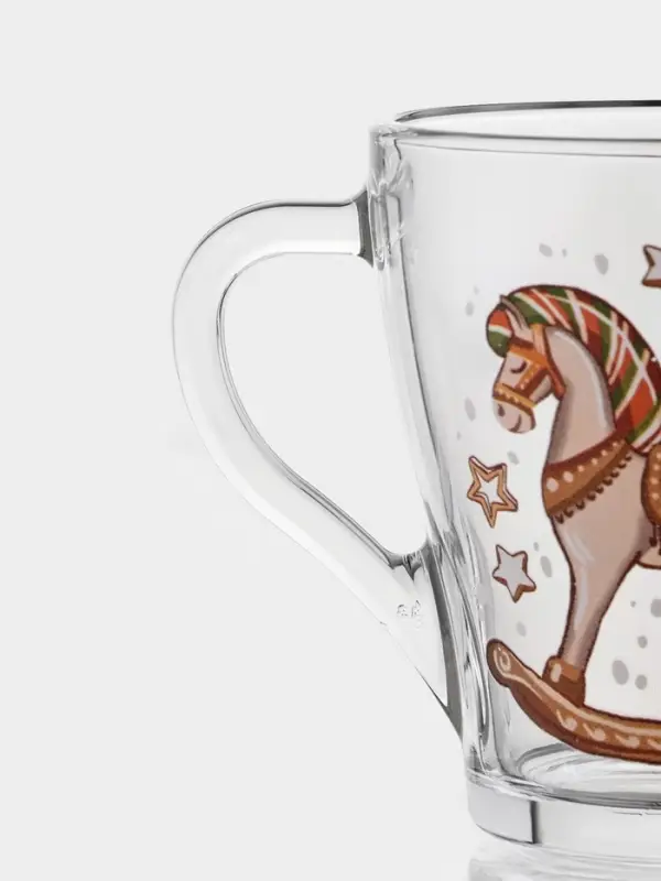 Кружка "Грация" "Новогодние игрушки" 250 мл