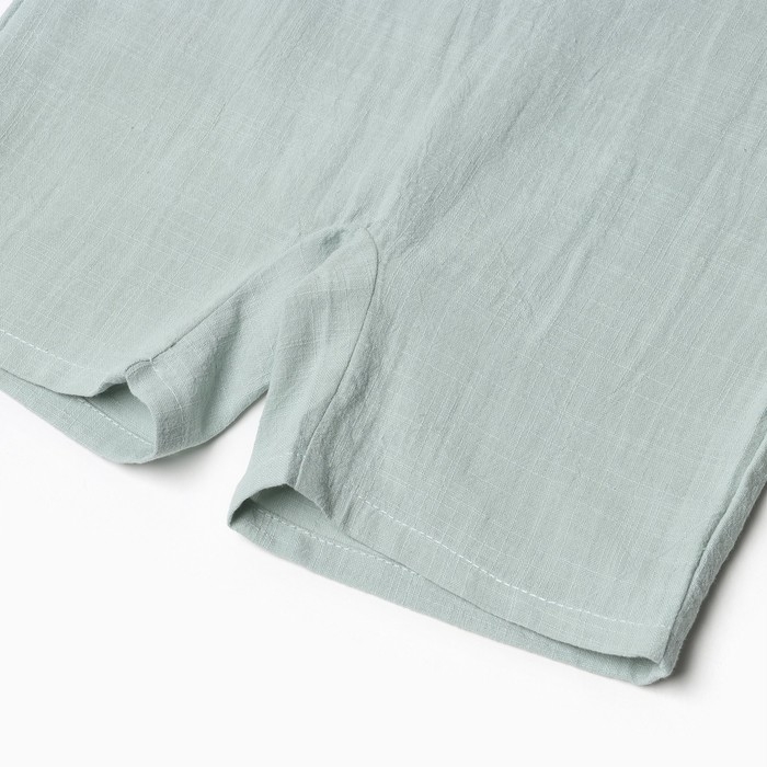 Комбинезон детский без рукавов MINAKU, цвет серо-зеленый, рост 62-68 см