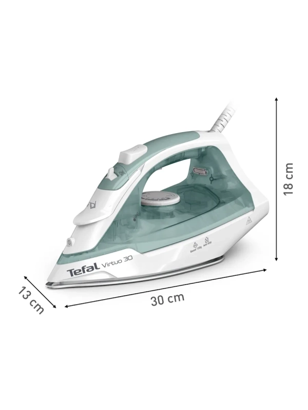 Паровой утюг Virtuo 30 FV2C42E0, мощность 2000 Вт