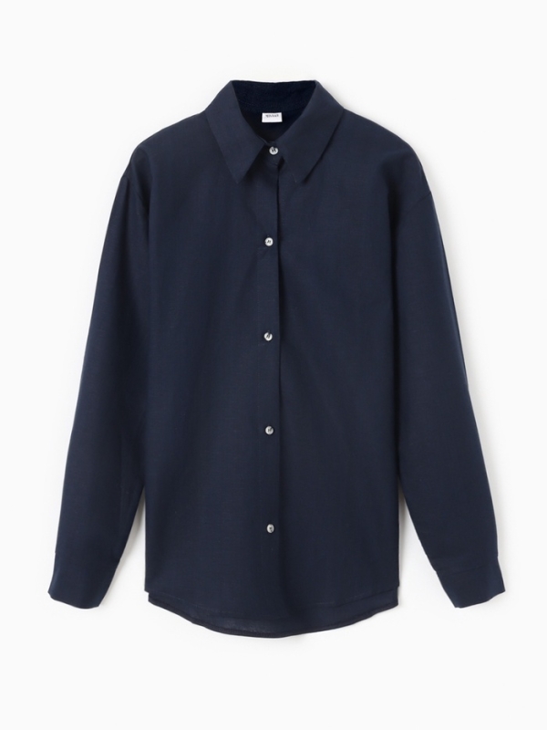 Блузка женская MINAKU: Safari цвет синий, размер 50 Блузка женская MINAKU: Safari цвет синий, размер 50