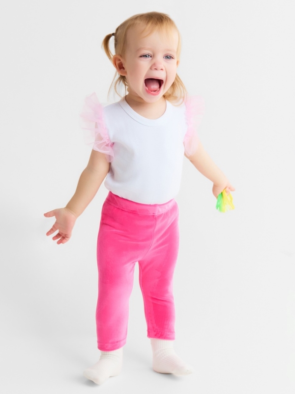 Брюки (леггинсы) Крошка Я Plushy, р. 92-98 см, фуксия Брюки (леггинсы) Крошка Я Plushy, р. 92-98 см, фуксия