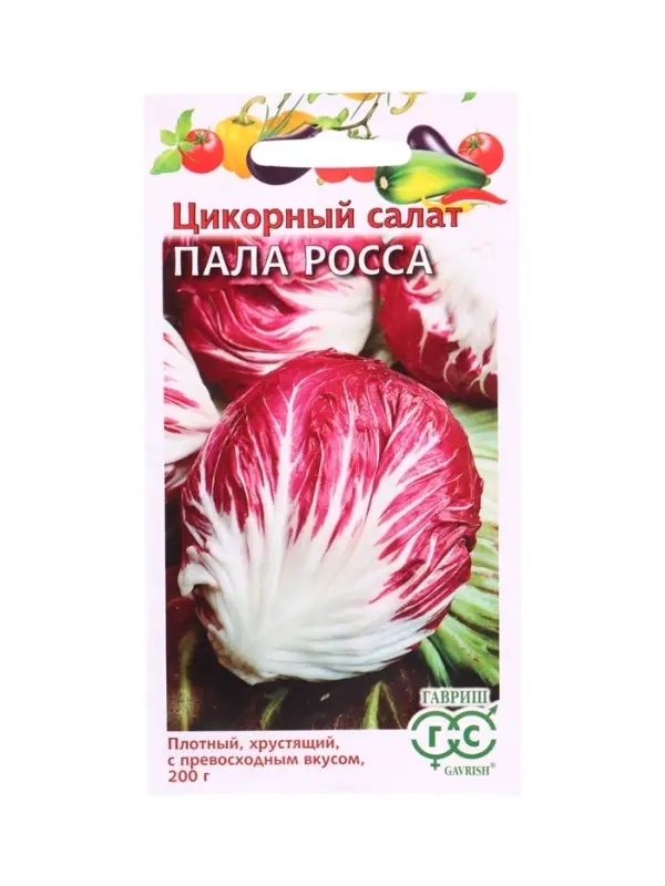 Семена Цикорный салат Пала Росса* 0,1 г