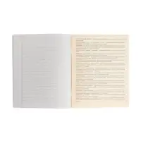 Тетрадь предметная 48 листов в линейку Calligrata &laquo;3D. Литература&raquo;, серые листы