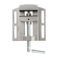 Мини-тиски алюминиевые ТУНДРА, станочные, 75 мм