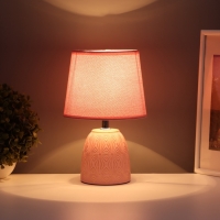 Лампа настольная "Калейдоскоп" 1х40Вт Е14 розовый 20х20х34см Лампа настольная "Калейдоскоп" 1х40Вт Е14 розовый 20х20х34см
