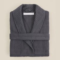 Халат вафельный мужской SL HOME: Chess "Гри Сандре", размер M, 100% хлопок, 340 г/м2 Халат вафельный мужской SL HOME: Chess "Гри Сандре", размер M, 100% хлопок, 340 г/м2