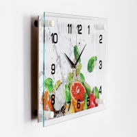 Часы настенные: Кухня, "Цитрусовые", бесшумные, 25 х 35 см Часы настенные: Кухня, "Цитрусовые", бесшумные, 25 х 35 см