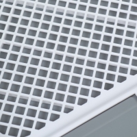 Туалет открытый 53 х 45 х 13 см, серый Туалет открытый 53 х 45 х 13 см, серый