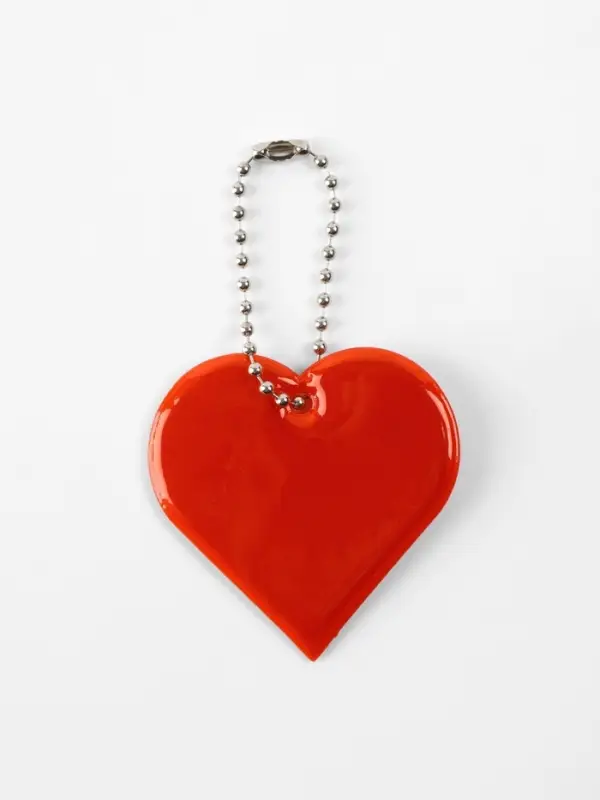 Светоотражающий элемент &laquo;Сердце&raquo;, двусторонний, 5&times;5 см, МИКС