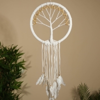 Ловец снов "Белое дерево" 32х90 см.