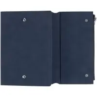 Ежедневник Grace на заказ, недатированный, темно-синий