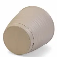 Горшок для цветов "Saffron" D-26,7 см, 9,1 л с поддоном, бежевый