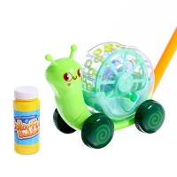 Каталка-генератор мыльных пузырей &laquo;Улитка&raquo;, на палке