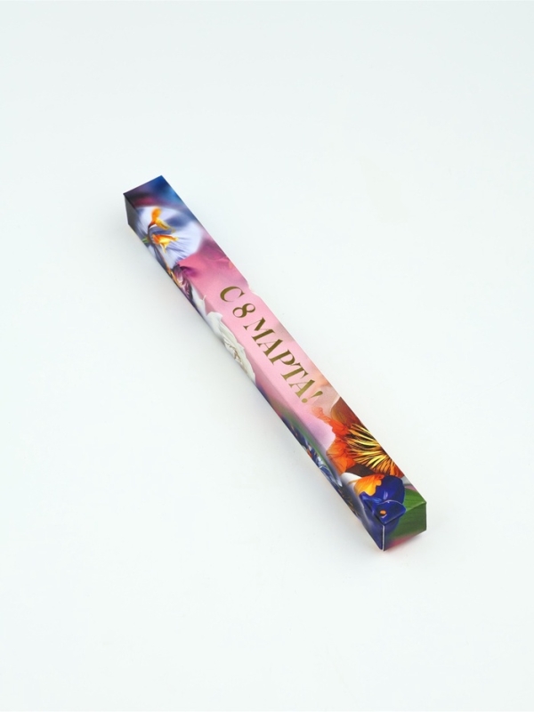 Ручка шариковая синяя паста, пластик &laquo;С 8 марта Цвети от счастья&raquo;