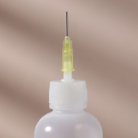 Бутылочка для хранения, с иглой, со шкалой деления, 50 мл, цвет прозрачный Бутылочка для хранения, с иглой, со шкалой деления, 50 мл, цвет прозрачный