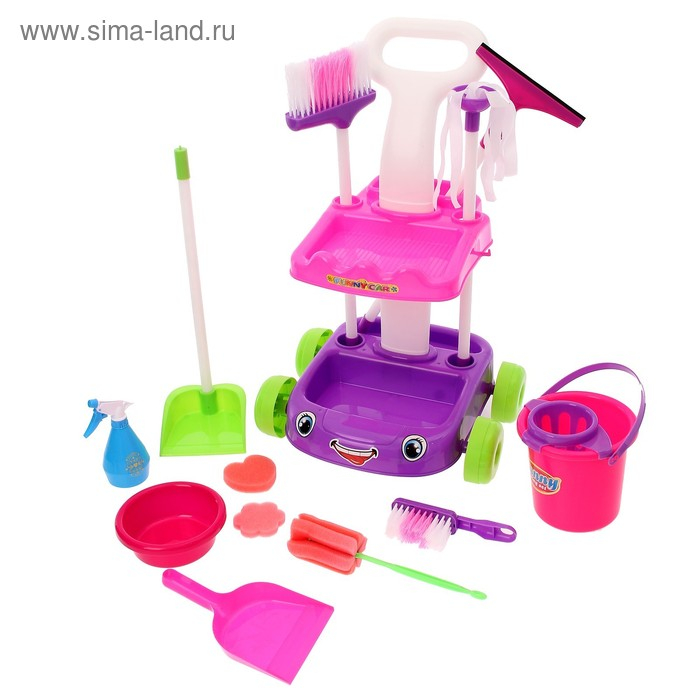 Игровой модуль на колёсах &laquo;Мамина помощница&raquo;, с аксессуарами