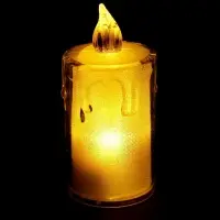 Свеча светодиодная &laquo;Вдохновение&raquo;, горит жёлтым