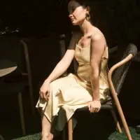 Серьги пластик &laquo;Овал&raquo;, цвет золото