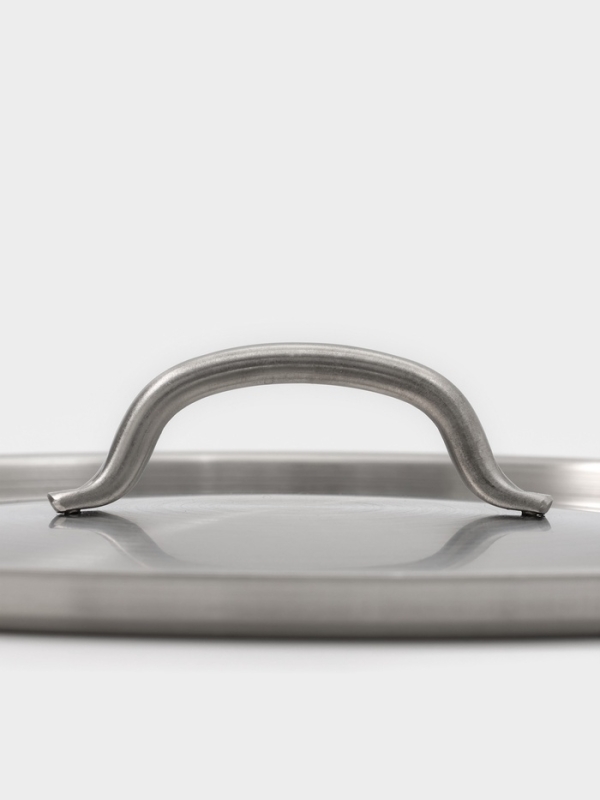 Крышка d=28, нержавеющая сталь, пароотвод, толщина 0,8 мм