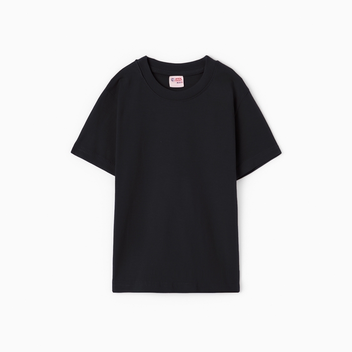 Футболка детская, цвет чёрный, рост 152 см